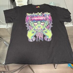 Graphic Black Short Sleeve Tee